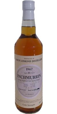 Inchmurrin 1967 AdW #5671 Imported & Bottled by Adolf Weisenbach 49.4% 700ml