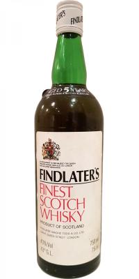 Findlater's 5yo Finest Scotch Whisky 43% 750ml