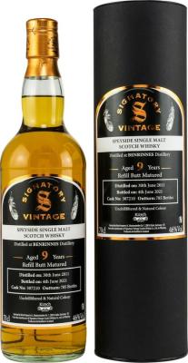 Benrinnes 2011 SV Refill Butt #307210 Kirsch Import 46% 700ml