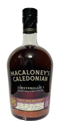 Macaloney's Invermallie Single Cask STR Portugese Red Wine Barrique 57.9% 750ml