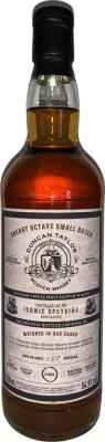 An Iconic Speyside 2010 DT Sherry Octave Small Batch Oloroso Sherry Whic 54.9% 700ml