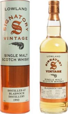 Bladnoch 1993 SV Vintage Collection 774 + 75 43% 700ml