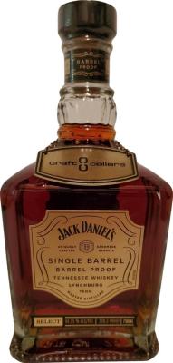 Jack Daniel's Single Barrel Barrel Proof Craft Cellars 64.15% 750ml