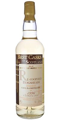 Caol Ila 1996 JB Best Casks of Scotland Re-Coopered Hogsheads 43% 700ml