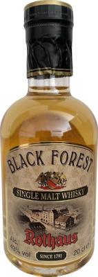 Black Forest Single Malt Whisky Edition No. 13 Ex-Bourbon White Oak 43% 200ml