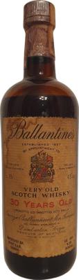 Ballantine's 30yo Very Old Scotch Whisky 43% 750ml