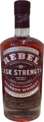 Rebel 2018 Cask Strength Single Barrel Taste the Wheat 62% 750ml