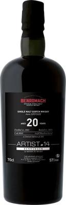 Benromach 2003 Artist #14 Collection Foundations 20yo 56.7% 700ml