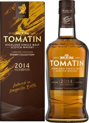 Tomatin 2014 Limited Edition Sherry Collection Manzanilla Sherry Butts 46% 700ml