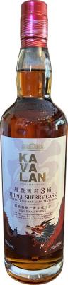 Kavalan Tripple Sherry Cask 40% 700ml