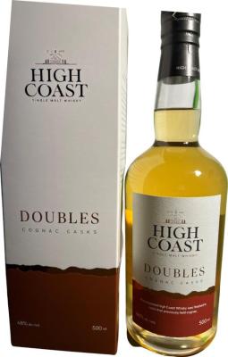 High Coast Doubles Cognac Casks Bourbon & Cognac 48% 500ml