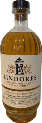 Lindores Abbey 2020 The Private Cask Bourbon Firkin Malt Squared 59.9% 700ml