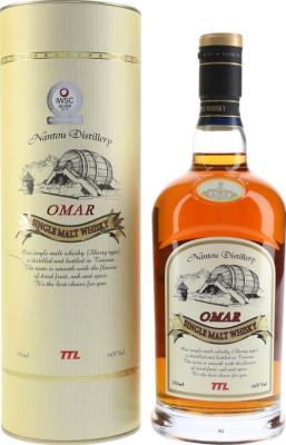 Nantou Omar Sherry Cask 46% 700ml