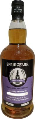 Springbank Barley To Bottle Tour 2024 Barley to Bottle Tour 2024 57.9% 700ml