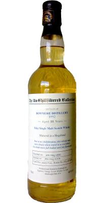 Bowmore 1992 SV The Un-Chillfiltered Collection 2221 + 2222 46% 700ml