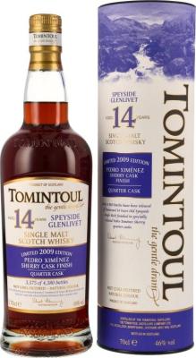 Tomintoul 2009 Cask Finish 46% 700ml