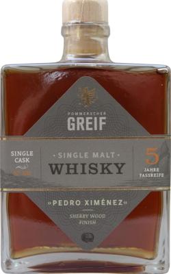 Pommerscher Greif 2013 Single Malt Whisky 57.4% 500ml