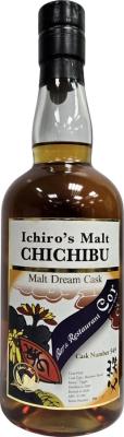 Chichibu 2009 Ichiro's Malt Malt Dream Cask Bar & Restaurant Cor 61.8% 700ml