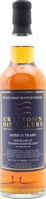 Teaninich 2008 Whb Creetown Distillers Oloroso Hogshead Finish 53% 700ml