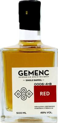 Gemenc Red Single Barrel 48% 500ml