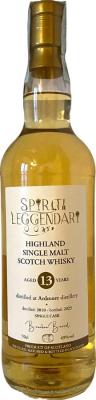 Ardmore 2010 SpL Single Cask Spiriti Leggendari 49% 700ml