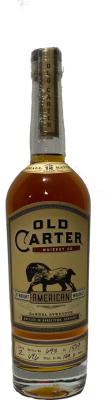 Old Carter 12yo Barrel Strength Charred New American Oak 69.6% 750ml