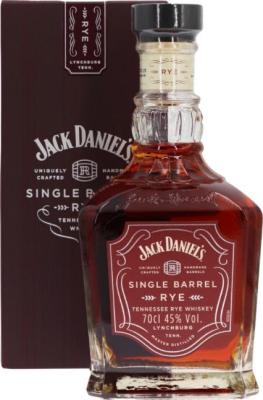 Jack Daniel's Single Barrel Rye Tennessee Rye Whisky 45% 700ml