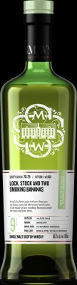 Ben Nevis 2014 SMWS 78.75 Lock stock and two smoking bananas 60.3% 700ml