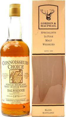 Dalwhinnie 1970 GM Connoisseurs Choice 40% 750ml