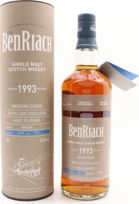 BenRiach 1993 Distillery Exclusive 23yo Madeira Casks 52.5% 700ml