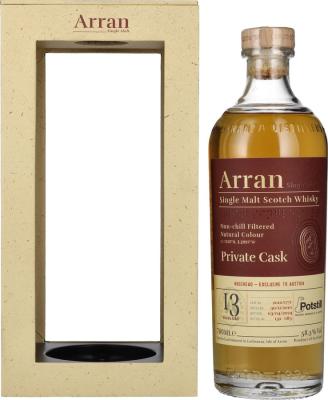 Arran 2010 Private Cask Potstill 58.3% 700ml