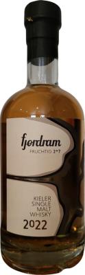 Fjordram Fruchtig 2+7 Kieler Single Malt Whisky Neue Europaische Eiche 46% 500ml