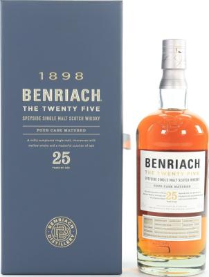 BenRiach 25yo Four Cask Matured 46% 700ml