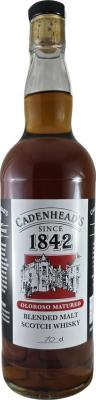 Cadenhead's Blended Malt Scotch Whisky CA Handfilled in Campbeltown Cadenhead's Whisky Shops 57.3% 700ml