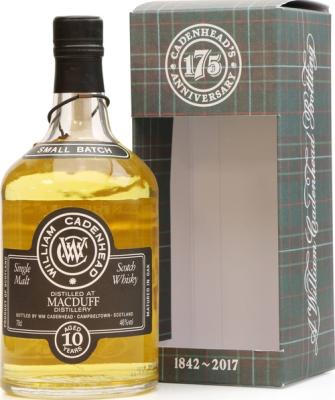 Macduff 2006 CA Small Batch Dumpy Bottle 2x Bourbon Hogsheads 46% 700ml