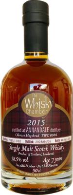 Annandale 2015 WCh Oloroso Hogshead 58.5% 500ml