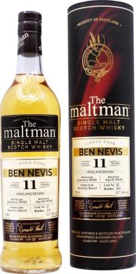 Ben Nevis 2013 MBl The Maltman 52.7% 700ml