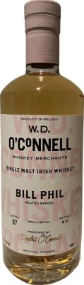 W.D. O'Connell Bill Phil Peated Series WDO Single Malt Irish Whisky 47.5% 700ml