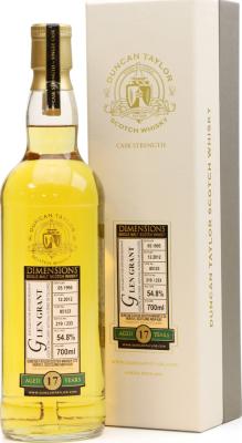 Glen Grant 1995 DT Dimensions #85123 54.8% 700ml