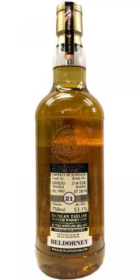 Beldorney 1997 DT Dimensions Oak Cask #2030351 53.1% 750ml