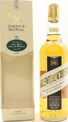 Glentauchers 1991 GM Licensed Bottling 43% 700ml