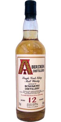 Bowmore 1991 BA Aberdeen Distillers Oak Casks #10596 43% 700ml