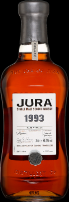 Isle of Jura 1993 Rare Vintage Travel Retail 49.2% 700ml