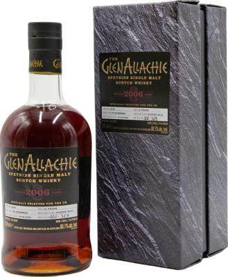 Glenallachie 2006 Bourbon Barrel #76878 Denmark Exclusive 60.3% 700ml