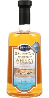 Sullivans Cove Cask Strength 3rd Generation Cask Strength American Oak Bourbon Casks 60% 500ml