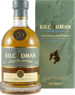 Kilchoman 2016 Fino Sherry Matured Fino Sherry Cask 46% 750ml