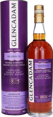 Glencadam Reserva PX Small batch 46% 700ml