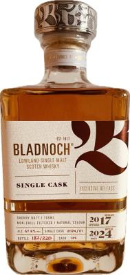 Bladnoch 2017 Single Cask 57.6% 700ml