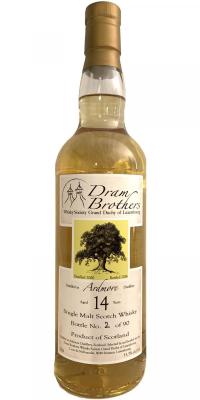 Ardmore 2000 DBWS Tree Collection Bourbon Cask 53.3% 700ml