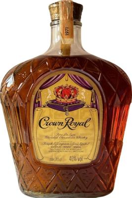 Crown Royal 1971 Fine De Luxe Blended Canadian Whisky 40% 700ml